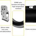 fullas 593872 799582 798534 Ignition Coil for Briggs & Stratton 593381 84005272 Armature Magneto, fits BS 08P502 09P602 09P702 Lawn Mower Engine with Spark Plug