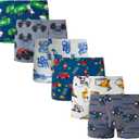 Winging Day Little Boys' Cotton Brief Soft Underwear Multipack (3, Color 5#)