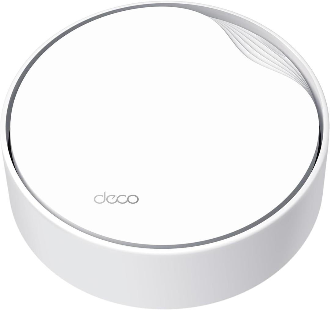 TP-Link AX3000 PoE Mesh WiFi - Ceiling/Wall-Mountable WiFi 6 Mesh, Replacing WiFi Router, Access Point and Range Extender, PoE-Powered, 2 x 2.5G Ports Deco X50-PoE (1-Pack)