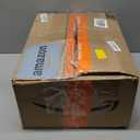 shuang qing 360 Rotating Corner Shower Caddy Tension Pole Organizer - 4-Tier Adjustable Rustproof Metal Pole, Plastic Shelves with Safety Guardrail, Bathroom Storage for Shower & Bathtub(Black) (Rotation)