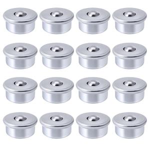 XiKe 16 Pack 5/8" Roller Ball Transfer Bearings, Used for Roller Stand, Transfer Equipment and Transmission System CY-15H Type.