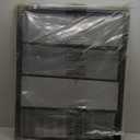 Fire Beauty Fireplace Screen, Wrought Iron Mesh, Baby Safe Spark Guard Protector with 2-Doors Large Flat Guard Screens (35 x 28 Inch)