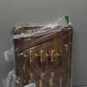 End Grain Cutting Board for Kitchen with Non-slip Feet, Acacia Wood Heavy Duty Checkered Cutting Board Upgraded Chopping Board with Juice Groove & Handle Large Wooden Butcher Block with Gift Box