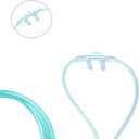 7 Pack High-Flow Soft Nasal Oxygen Cannula and 7' Tubing, Universal Connector, Kink Resistant