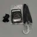 Yymobt Phone Umbrella for Sun, Universal Cell Phone Umbrella Suction Cup Stand, Cover Sun Shield, Adjustable Piggy Suction Cup Phone Stand, Outdoor Cell Phone Sunshade Holder(Black)