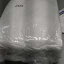 COONP King Mattress Topper, Extra Thick Pillowtop, Cooling Plush Mattress Pad Cover Cotton Top Bed Topper Protector with 8-21 Inch Deep Pocket (White)