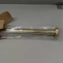 Shower Curtain Rod Tension- No Drill Non-Slip Spring Tension Shower Rod for Window or Bathroom, 54-90 inches Metal Steel, Gold