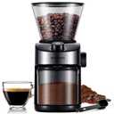 SHARDOR Burr Coffee Grinder Electric with 32 Grinding Sizes 3.0, Coffee Grinders for Home Use with 40 Seconds Adjustable Electronic Timer, Coffee Bean Grinder with Chamber Cleaning Button