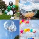 20 Inch Bobo Balloons Bubble Balloons, 40 Pcs Clear Bobo Balloon, Large Transparent Bubble Balloon for Christmas Wedding Birthday Party Decoration