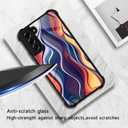 for Samsung Galaxy S21 FE Case, Military-Grade Protection, All-Around Shockproof Corners, Anti-Scratch Phone Case for Samsung Galaxy S21 FE - Color Ripple (S21 FE(6.4-inch))