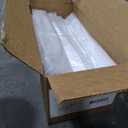 Drawstring Bag, clear, 18" x 20.5" (+7"), 1.5 mil. 500/cs