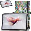 Bige for Blackview Tab 12 Case,PU Leather Folio 2-Folding Stand Cover for Blackview Tab 12 10.1" Android Tablets,Love Tree