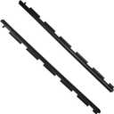 LOSTAR Weatherstrip Front Driver (Left) and Passenger (Right) Outer Window Felt Sweep Belt Kit Fits 1988-2000 Chevrolet C1500 GMC C2500