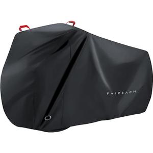 Bike Cover Waterproof Outdoor, Anti Dust Rain Snow UV Bicycle Cover with Lock Holes & Storage Bag, Bike Rain Cover for Mountain, Road & Dirt Bike