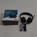 AOC Wireless Headset with Mic for Work, Bluetooth 5.4 Headphones with Noise Canceling Microphone, USB C, 30H, Clear Calls & Mic Mute for PC, Laptop, Cell Phones, Zoom - Black