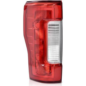 CHEDA Left Driver Side Taillight W/o Bulbs Fit F250 F350 Super Duty 2017-2019 Fit Factory Taillamp w/o Blind Spot Monitor Model Rear Lamp Assembly Pilotos Traseros Conjunto