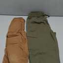 Boys 2 Pack Cotton Pull On School Uniform Casual Cargo Pants with Drawstring 2-14 Years