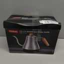 Bodum 27oz Melior Gooseneck Electric Water Kettle, Pour Over Coffee & Tea, Brushed Stainless Steel
