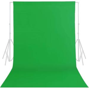 Green Screen Backdrop, 3 X 5ft Greenscreen Background for Photoshoot, Small Green Screen Fabric Sheet for Photo Studio, Backdrop Cloth Photography Background for Video Recording