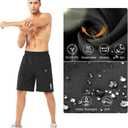 NORTHYARD Men's Athletic Running Shorts Gym Workout Shorts 7"/ 9"/ 5" Quick Dry Lightweight Sports Basketball Exercise Tennis (Blue, M)