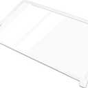 UPGRADED AHT73514302 Refrigerator Glass Shelf Assembly Compatible with Kenmore Glass Rack 79568032210, 79579439218, 79579432216, LG Refrigerator Shelf LTCS24223S/07, LRTLS2403S/00, LTWS24223S/01