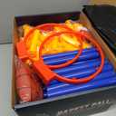 BESTKID BALL Arcade Basketball Hoop Game - Indoor Basketball Hoop for Kids - Exciting Arcade Games for Kids - Ideal Basement Toys for Active Indoor Sports Play - Endless Entertainment - Blue Double