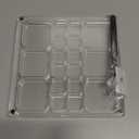 MUXIUNT Multi-Style Clear Acrylic Magnetic Seashell Display Case, Shadow Box for Tiny Treasure Hunting Seashell Holder Display Grid Cabinet, Jewelry Crystal (Combination-18Grids(Grid Size:0.8+1.6in))