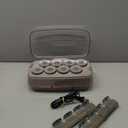 INFINITIPRO BY CONAIR Ceramic Flocked Hot Rollers for Long, Medium, and All Hair - Hair Curler - Hair Roller Clips Included - 2 inch Rollers