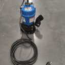 Tsurumi Pump HS2.4S Submersible Trash Pump with Agitator 1/2 HP 115V 2 in Discharge Ideal for dewatering applications with sand, solids, and other debris | 39 GPM / 2340 GPH