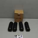 iwillink 4 Pack Outdoor Extension Cord Cover Waterproof - Weatherproof Electrical Connection Box for Outdoor Outlet, Plug, Socket, Christmas Holiday Decoration, Power Tool, Black