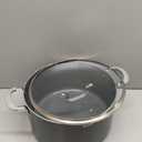 BEZIA 12QT Non Stick Stock Pot with Lid, Ceramic Big Cooking Pot for Soup