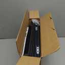 Bookshelf Storage Shelf Bookcase Freestanding Storage Stand for Living Room, Bedroom, Kitchen, Rust Resistance, Easy Assembly Free Combination Multi-Functional Organizer (3 Tiers, Black)