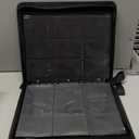 Zip MTG Card Binder with 432 Side Loading Pocket - fits TCG Baseball Football Sports Cards - Easy to Insert Collection Binder - Black