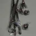 ENJOYBASICS No Drill Curtain Rods for Window 28 to 60 Inches, 5/8 Inch Diameter Renter Friendly Drapery Rod with Adhesive Brackets without Drilling, Adjustable from 27 to 65 Inches, Bronze