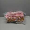 Yesland Picnic Basket, Natural Woven Basket with Double Folding Handles, Woodchip Basket & Organizer Blanket Storage for Egg Gathering, Wedding, Candy Gift & Toy (13 x 8 x 6-1/4 Inches)