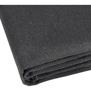 Cotton Canvas Fabric 60x40 Inches, Thick Canvas Fabric, 10oz, Suitable for Painting, Sewing, Bag,Crafts, Embroidery, Handmade Home Decor (Black)