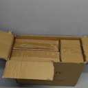 AmorArc Ceramic Dinnerware Sets for 4, 12 Pieces Square Handpainted Plates and Bowls Set, Chip and Scratch Resistant Stoneware Dishes Set, Dishwasher & Microwave Safe, Ocean Blue