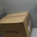 5 Pack Extra Large Acrylic Display Case, XXX-Large Boot Shoe Box, Clear Storage Organizer Stackable Handbag Purse Collectibles Helmet Shoe Case for Closet