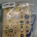 Busy Board for Toddlers - Montessori Educational Toy for 1-3 Year Old Boys & Girls | Travel-Friendly Sensory Learning Activity | Ideal for Kids with Autism(Clocks Busy Board)