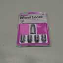 McGard 24157 Chrome Wheel Lock Set, Cone Seat, M12x1.5 Thread, 13/16 Key Hex