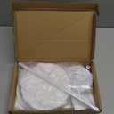 Dahey Bow Holder for Girls Hair Bows, Modern Hair Bow Organizer 360 Rotation Hair Accessories Organizer Storage Stand Display for Girls, White