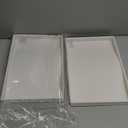Polmart Stackable Necklace & Jewelry Organizer/Storage/Display Trays, White Leatherette (2-Pack)