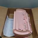 2 Pack Multi-Purpose Pull-Out Storage Organizers, Under Sink & Cabinet Organizers, 12.8 Inch Pink 