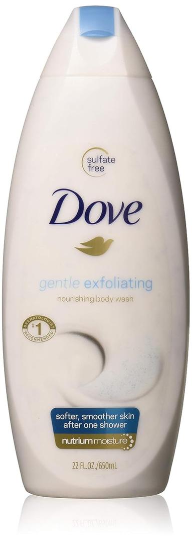 Dove Body Wash 22 Oz Gentle Exfoliating (3 Pack)