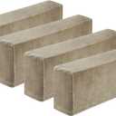 Uxcell 4Pcs Stretch Armrest Covers, Polyester Soft Armchair Slipcovers Couch Recliner Arm Cover for Chair Sofa Protector, Khaki