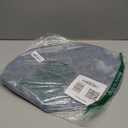 BARTHKIT Placemats for Dining Table Set of 4 Non-Slip, Heat Resistant Oval Leather Placemat Double Layer, Waterproof Table Mats Easy to Clean for Kitchen Dining Room Coffee Office Table, Light Blue