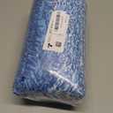 OLANLY Bathroom Rug Set 2 Piece, Soft Absorbent Microfiber Bath Mats and U-Shaped Contour Toilet Rug, Non-Slip, Machine Wash Dry, Shaggy Bath Mats for Bathroom (24"x16"+24"x20", Light Royal Blue)