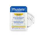 Mustela Baby Nourishing Stick - Lip & Face Moisturizer for Dry Skin - with Natural Avocado, Cold Cream & Beeswax - 0.32 oz. 