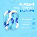 24PCS Quiet Twisty Fidget Toys Squeeze, Twist, and Spin Multicolored Sensory Toys for Kids and Adults, Stress Relief Toys & Educational Tools for Classroom,Alternative Gifts (Random Color)