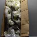 Faux White Cherry Blossom Tree 7ft(84in) Tall Artificial Plant Indoor Decor Handmade Natural Fake White Flower Tree for Wedding Realistic Cherry Plant in Pot for Home Living Room,Office,Outdoor Decor.